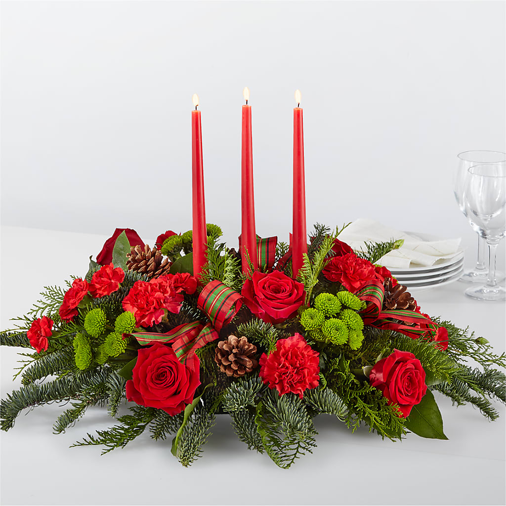 By the Candlelight Centerpiece – Vidor Florist, Vidor TX