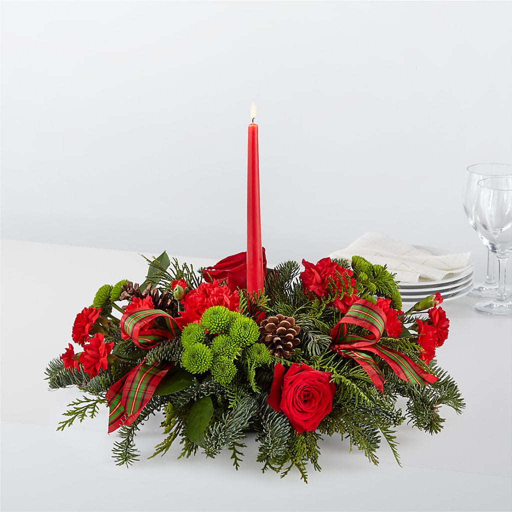 By the Candlelight Centerpiece – Vidor Florist, Vidor TX
