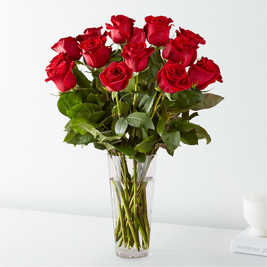 Long Stem Red Rose Bouquet – Vidor Florist, Vidor TX