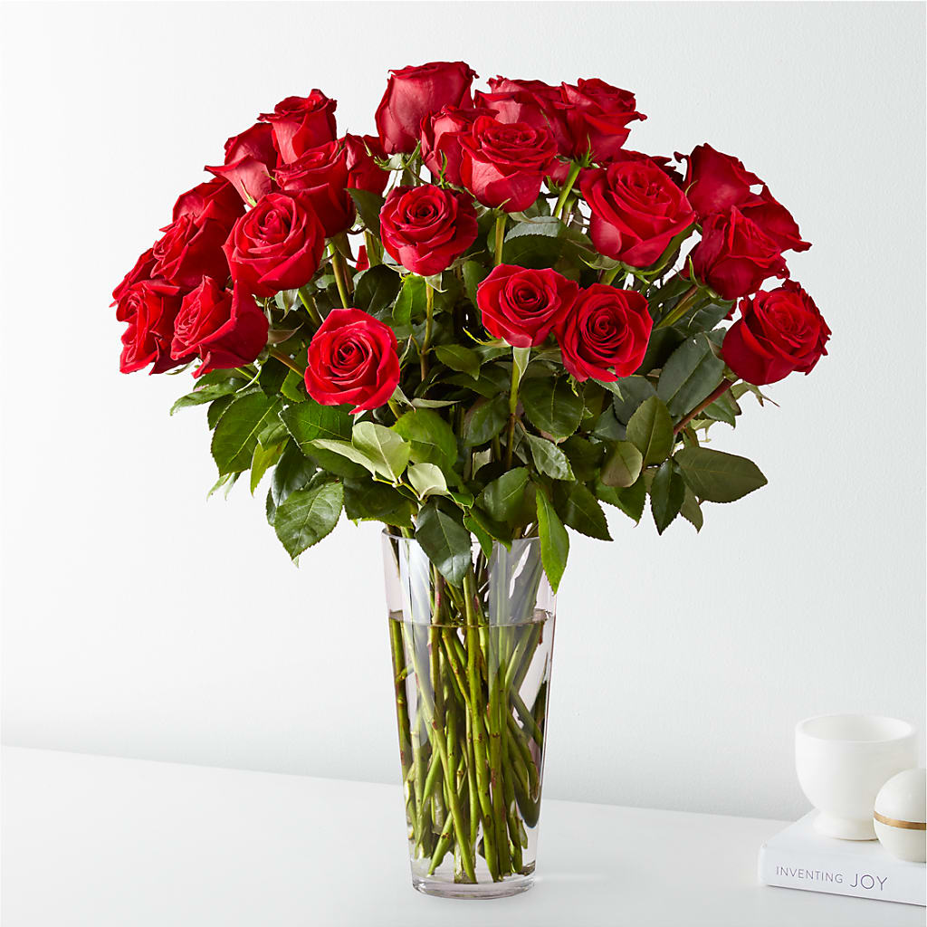 Long Stem Red Rose Bouquet – Vidor Florist, Vidor TX