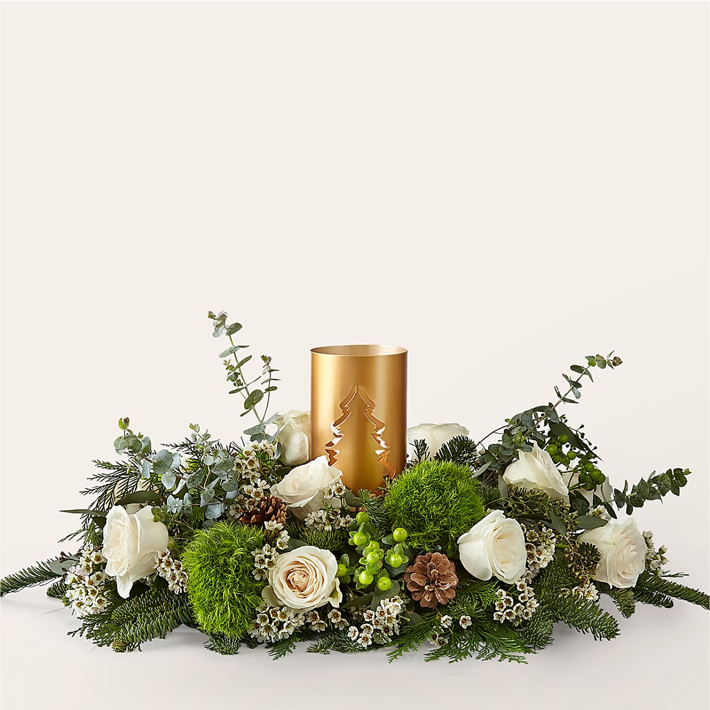 Chestnuts Roasting Centerpiece – Vidor Florist, Vidor TX