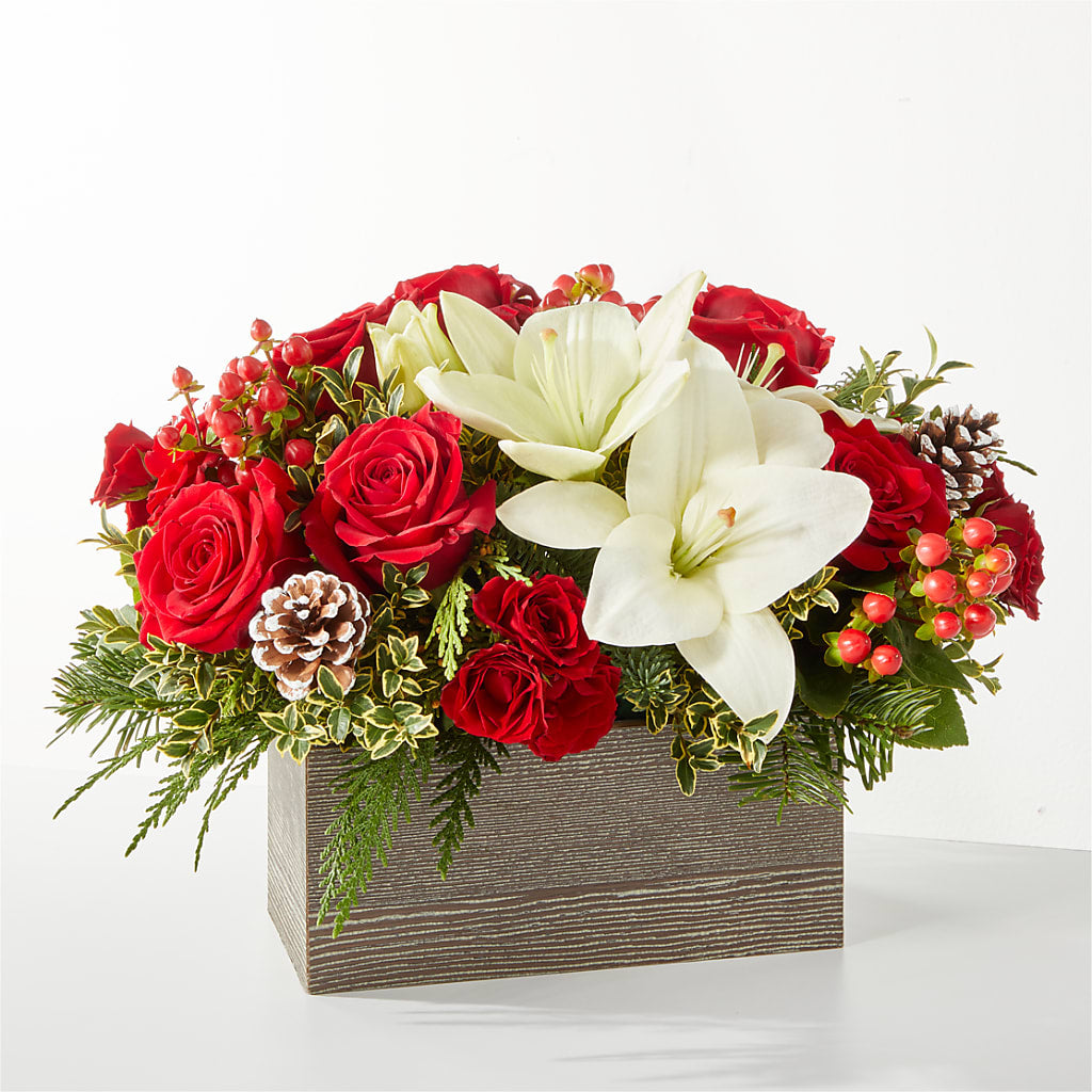 Snowy Wonderland Bouquet – Vidor Florist, Vidor TX