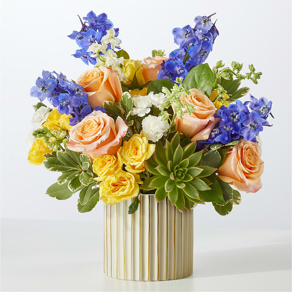 Cobalt Reverie Bouquet – Vidor Florist, Vidor TX