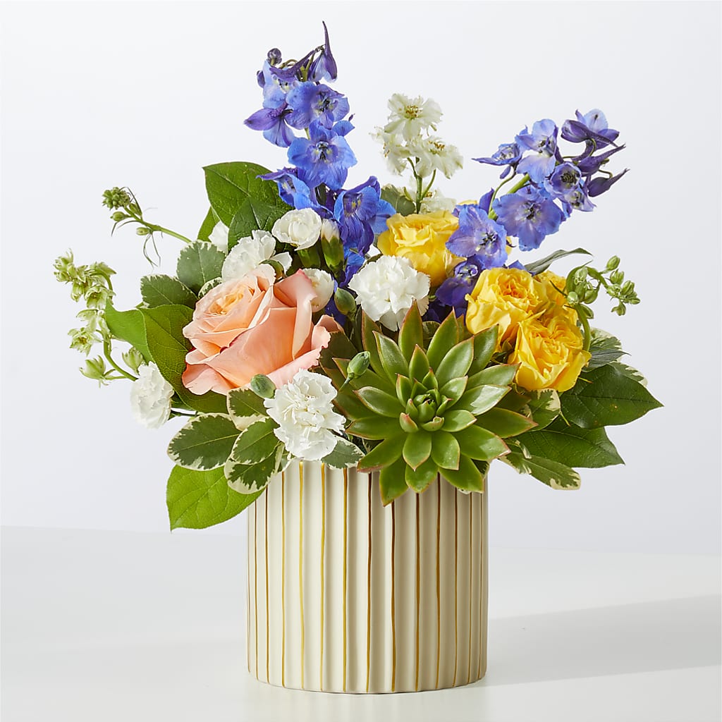Cobalt Reverie Bouquet – Vidor Florist, Vidor TX