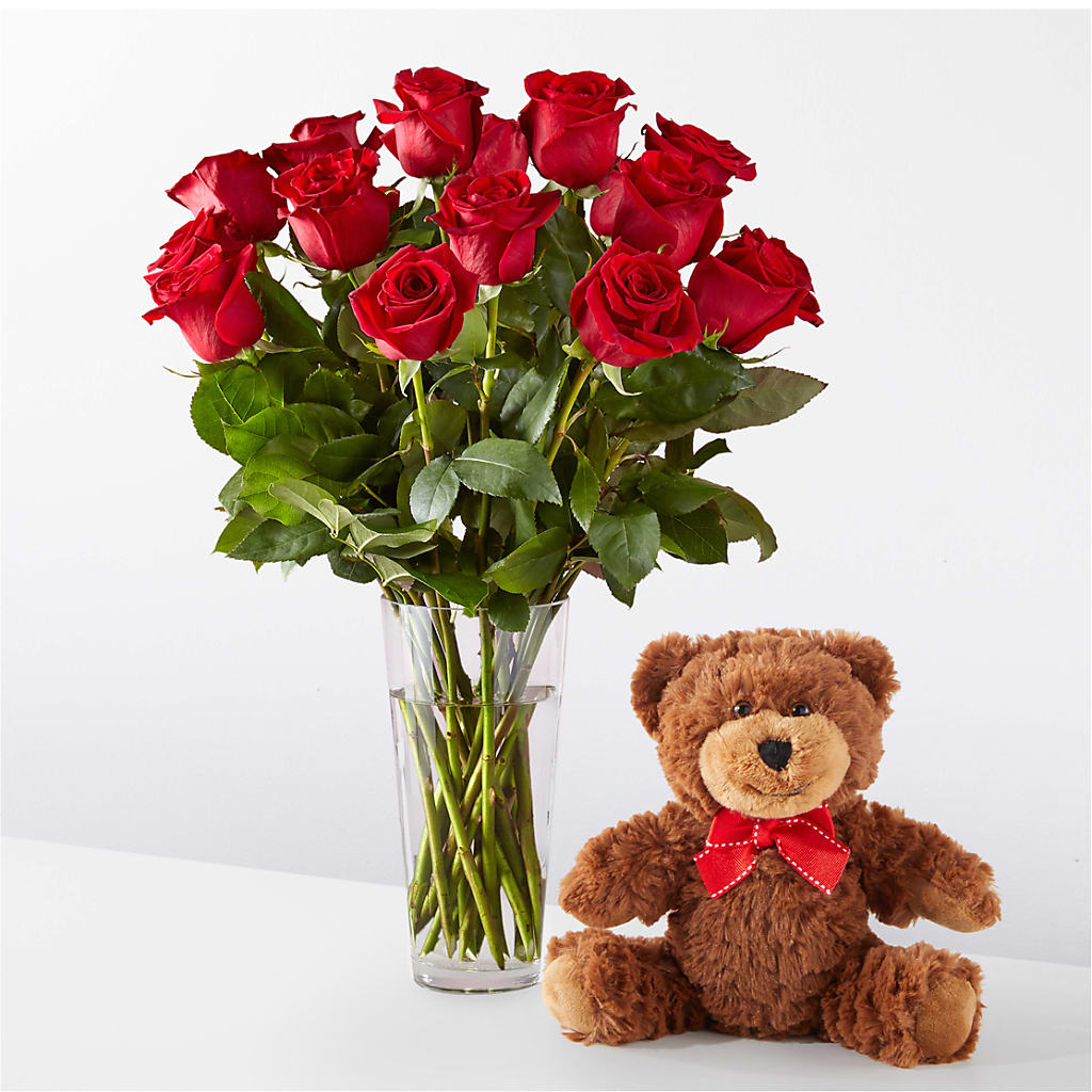 Romantic Long Stem Red Rose Bouquet Bundles – Vidor Florist, Vidor TX