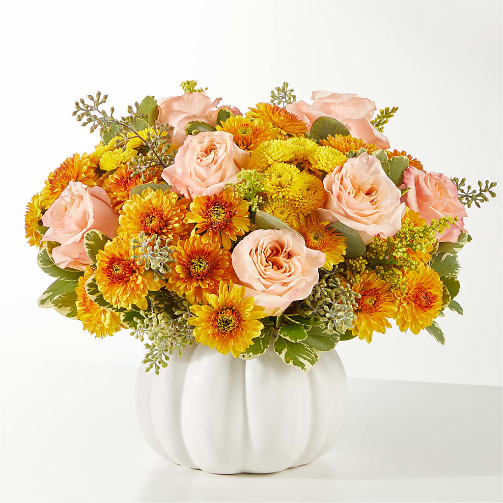 Peachy Pumpkin – Vidor Florist, Vidor TX