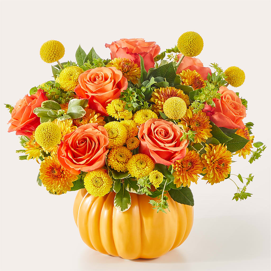 Gourdgeous Pumpkin – Vidor Florist, Vidor TX
