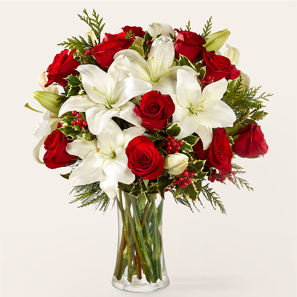 Sparkling Snowflakes Bouquet – Vidor Florist, Vidor TX