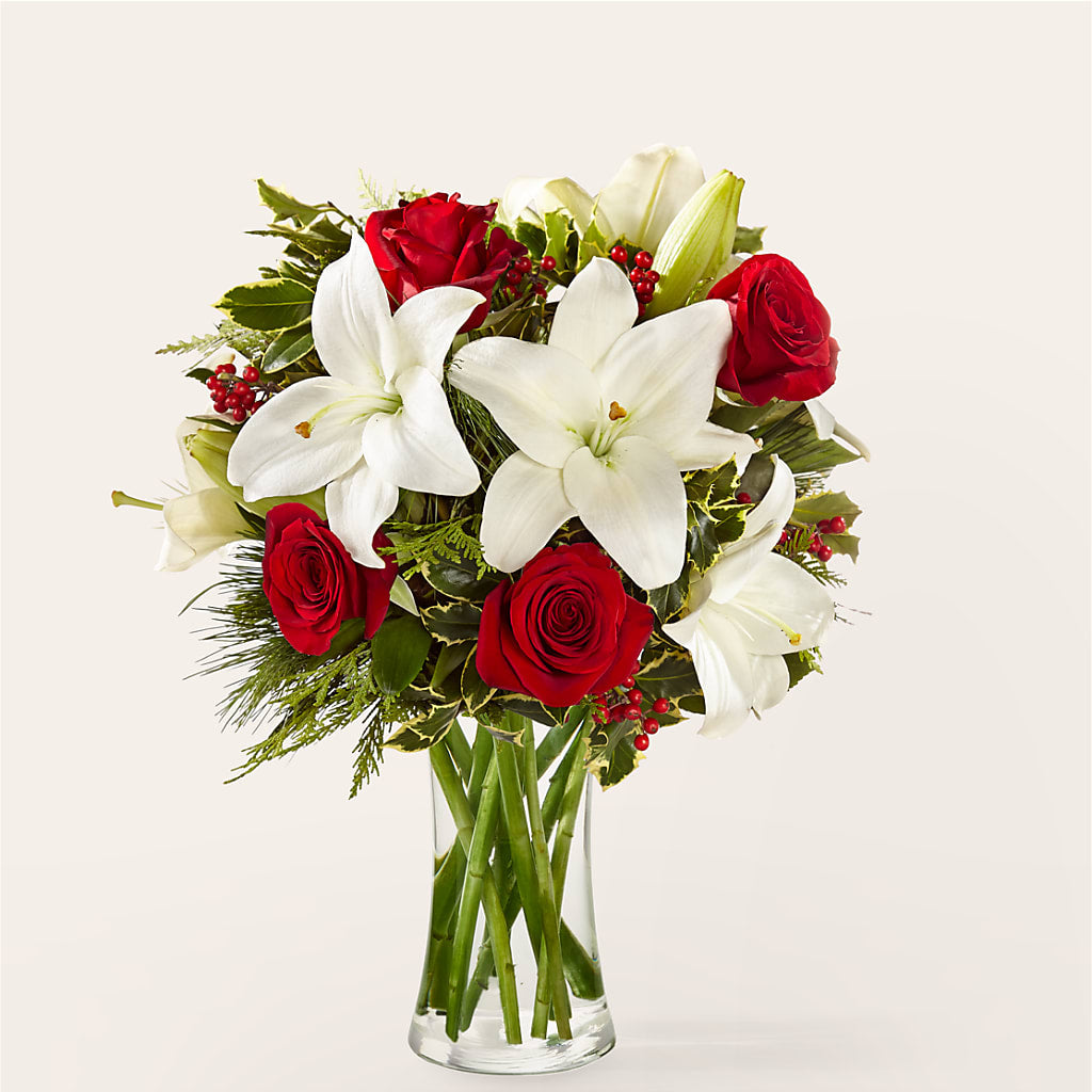 Sparkling Snowflakes Bouquet – Vidor Florist, Vidor TX
