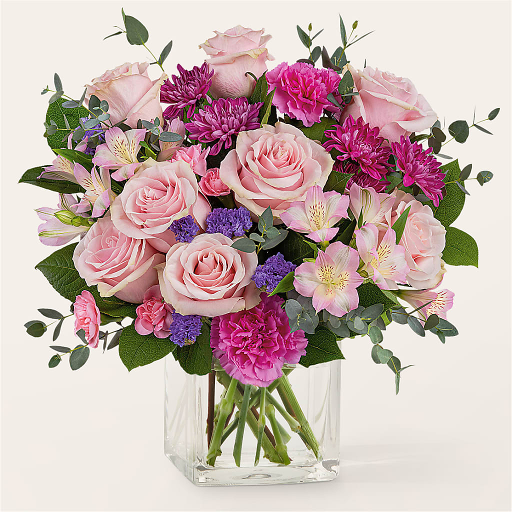 Rosy Radiance Bouquet – Vidor Florist, Vidor TX