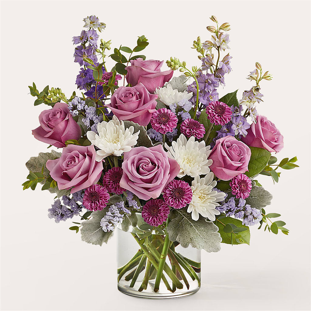 Violet Frost Bouquet – Vidor Florist, Vidor TX