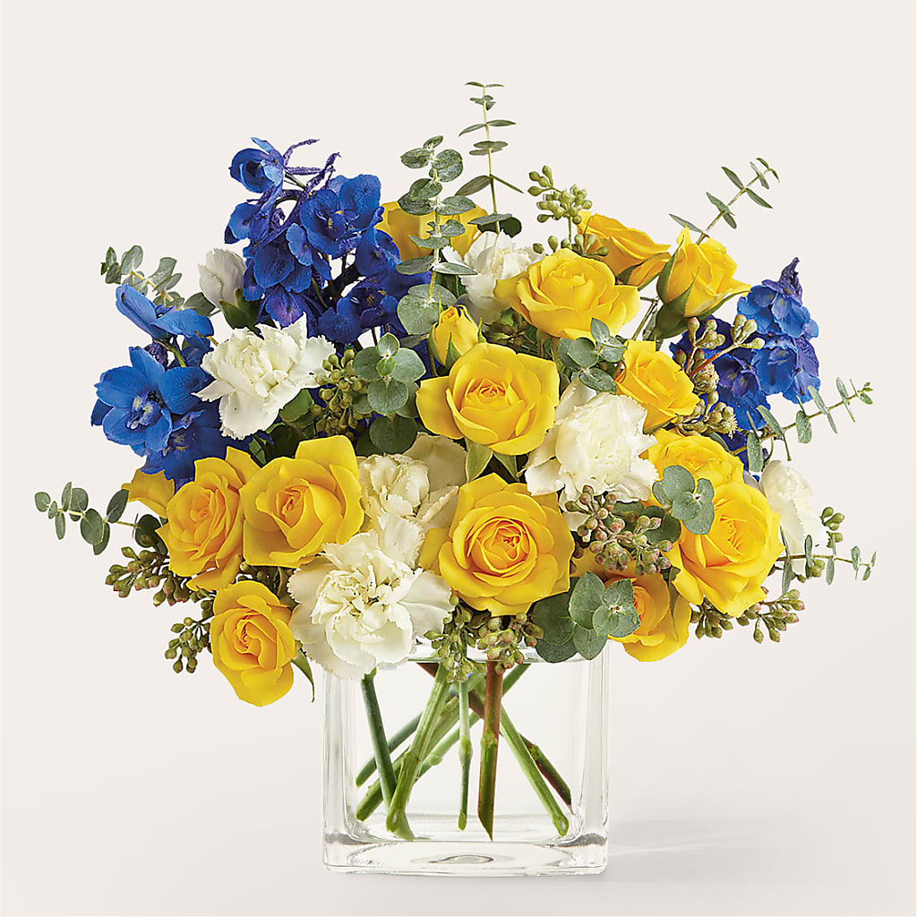 Sparkling Citrine Bouquet – Vidor Florist, Vidor TX