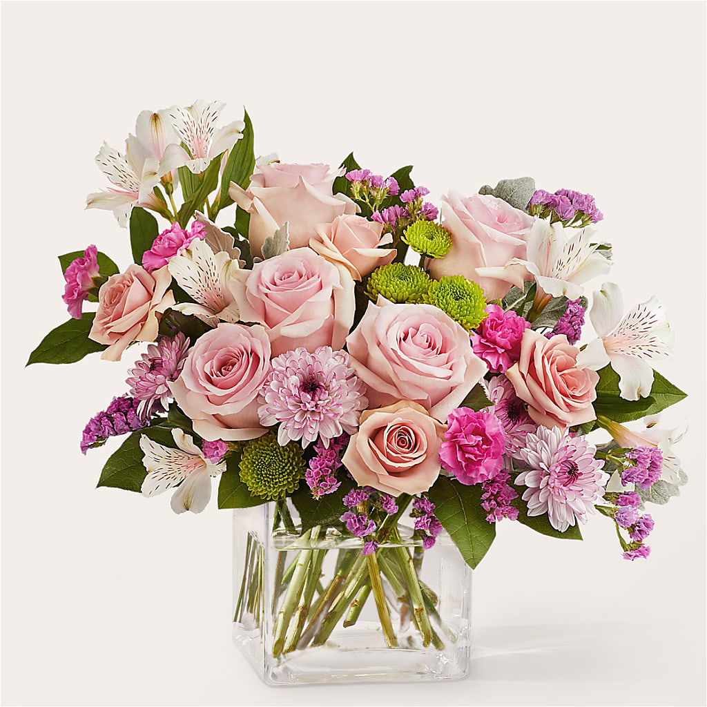 Pink Suede Bouquet – Vidor Florist, Vidor TX