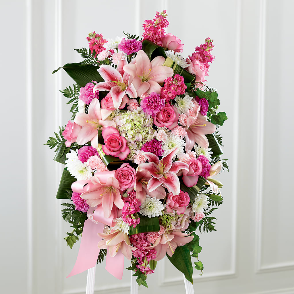 Comforting Standing Spray – Vidor Florist, Vidor TX
