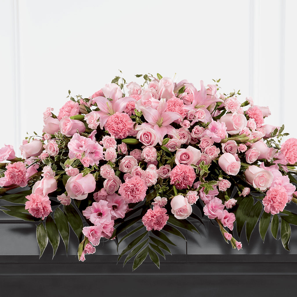 Garden of Comfort Casket Spray (Standard) – Vidor Florist, Vidor TX