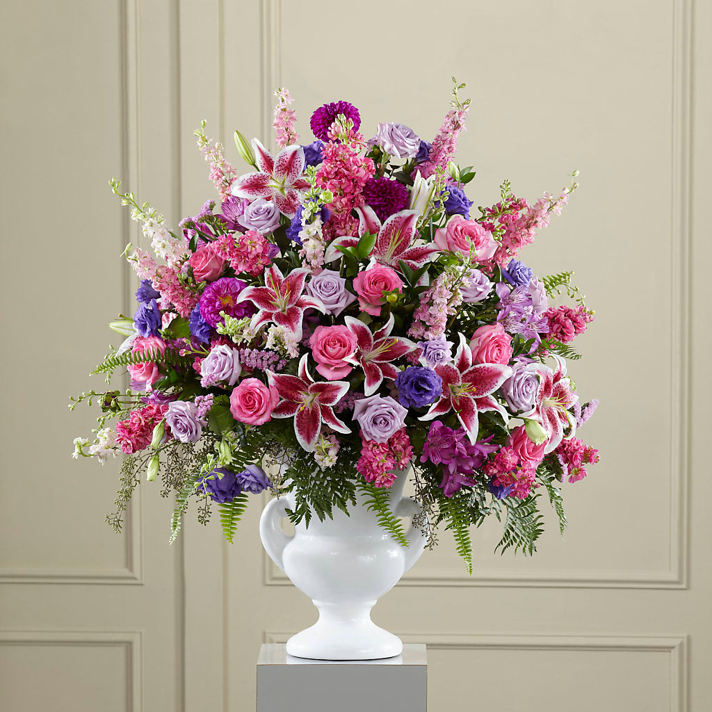 Peaceful Tribute Arrangement – Vidor Florist, Vidor TX