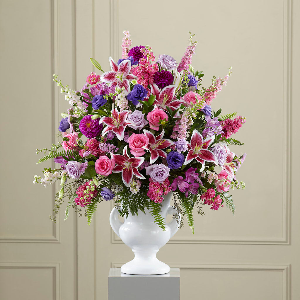 Peaceful Tribute Arrangement – Vidor Florist, Vidor TX