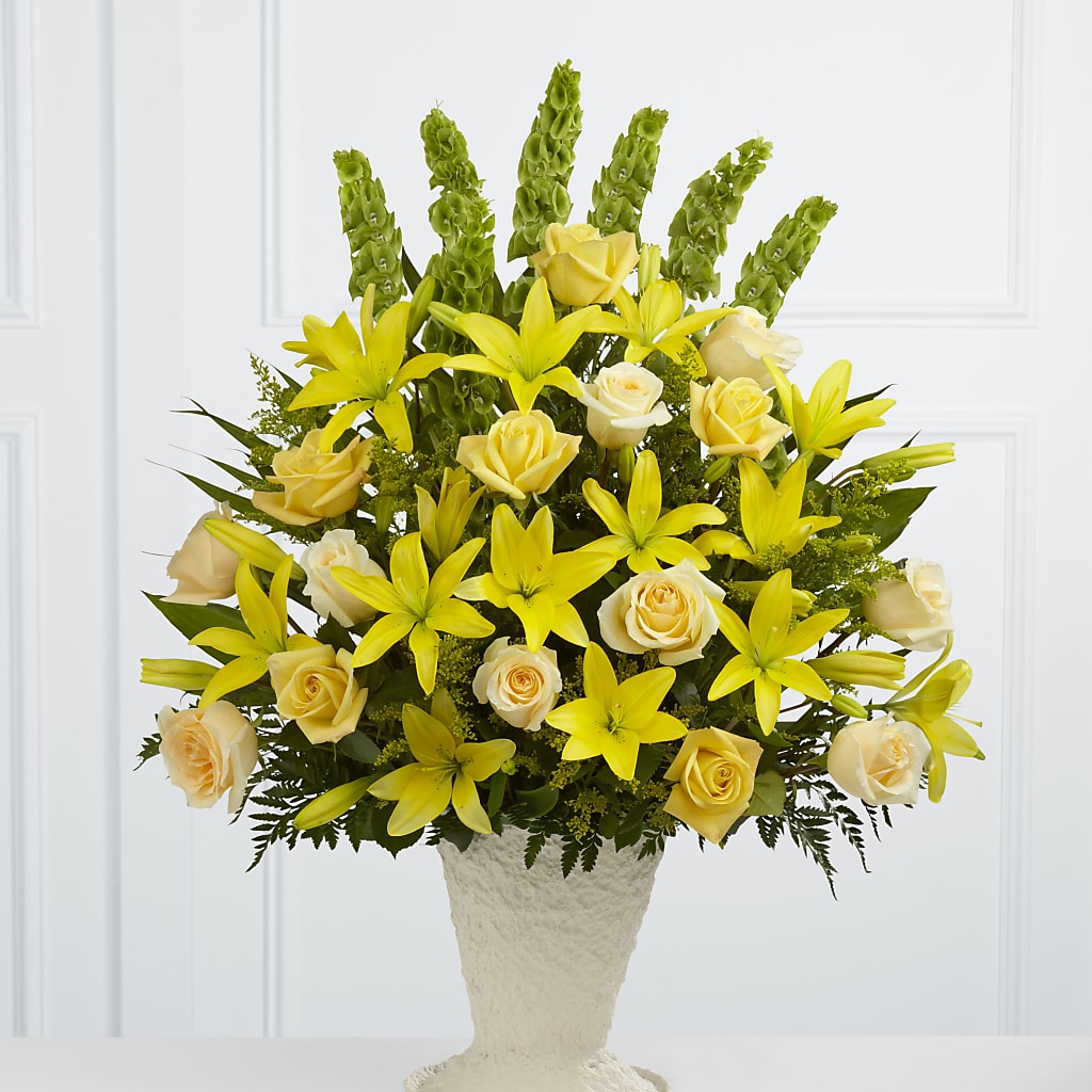 Golden Memories Arrangement – Vidor Florist, Vidor TX