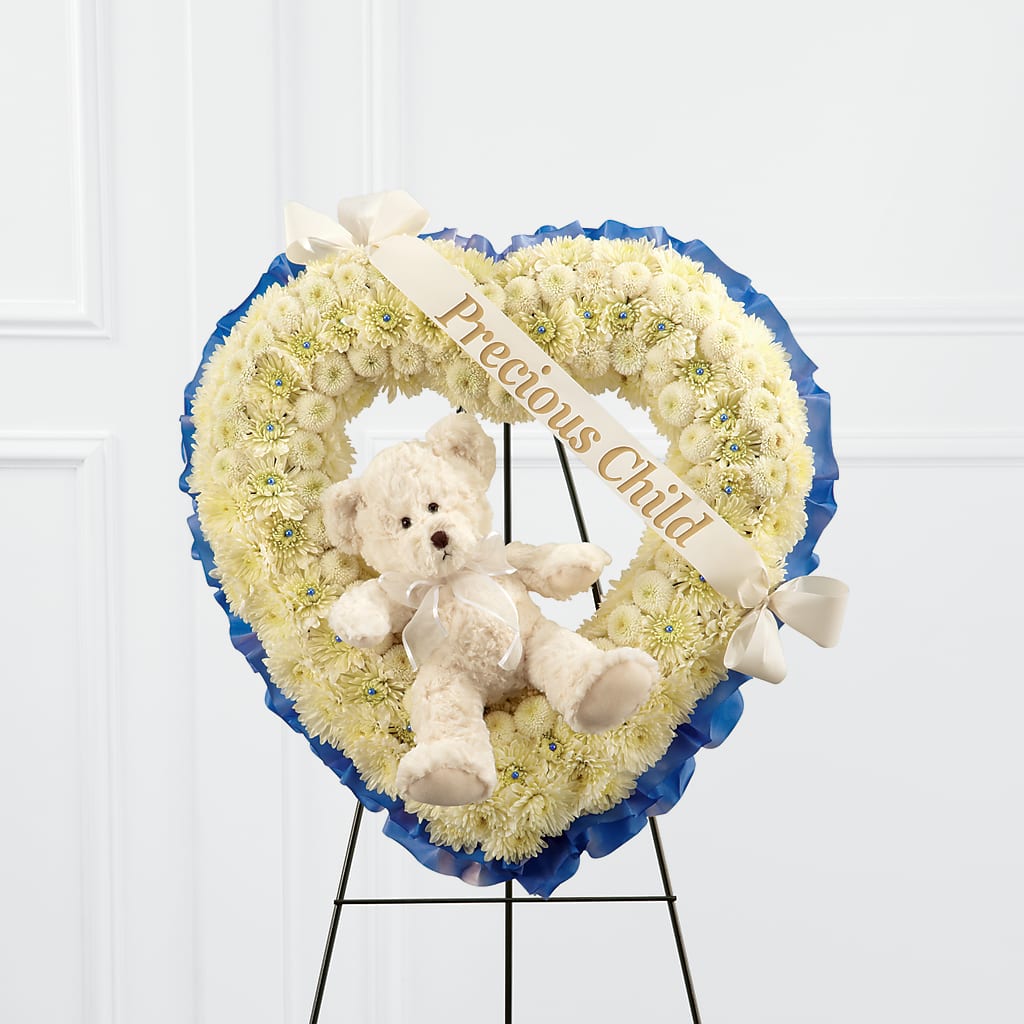 Precious Child Standing Heart – Vidor Florist, Vidor TX