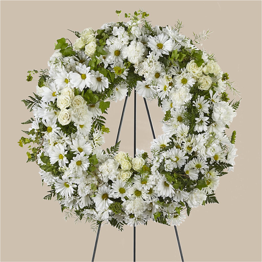 Faithful Wishes Wreath – Vidor Florist, Vidor TX
