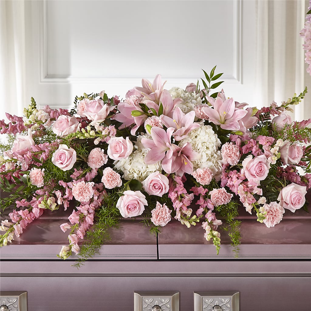 Life & Remembrance Casket Spray – Vidor Florist, Vidor TX