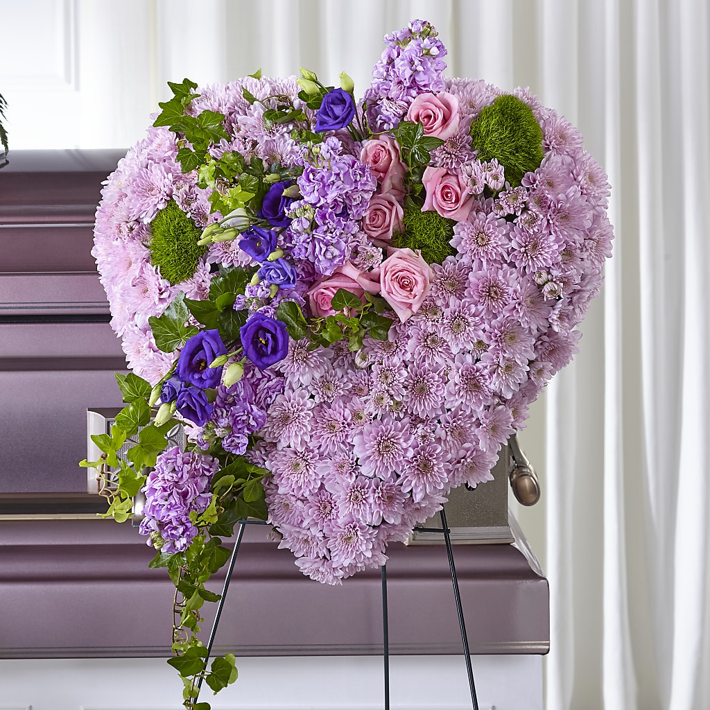 Treasured Love Standing Heart – Vidor Florist, Vidor TX