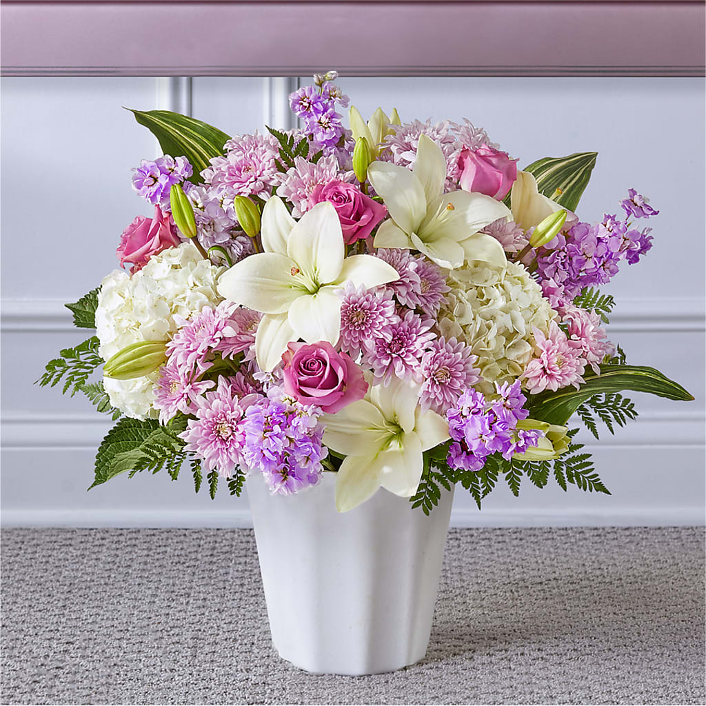 Heaven Sent Floor Basket – Vidor Florist, Vidor TX