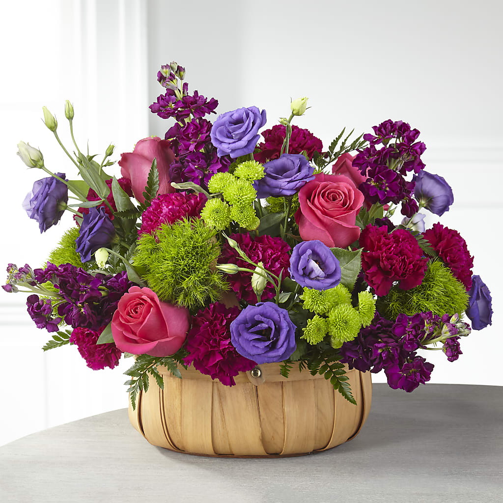 Serene Sanctuary Basket – Vidor Florist, Vidor TX