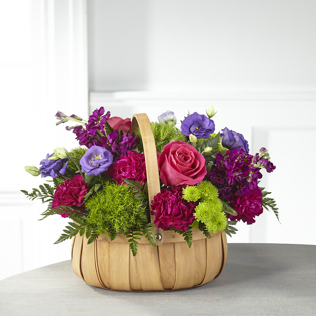 Serene Sanctuary Basket – Vidor Florist, Vidor TX