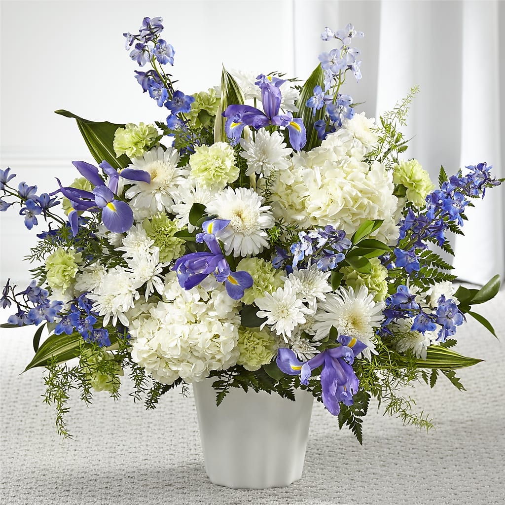 Soft Serenity Floor Basket – Vidor Florist, Vidor TX