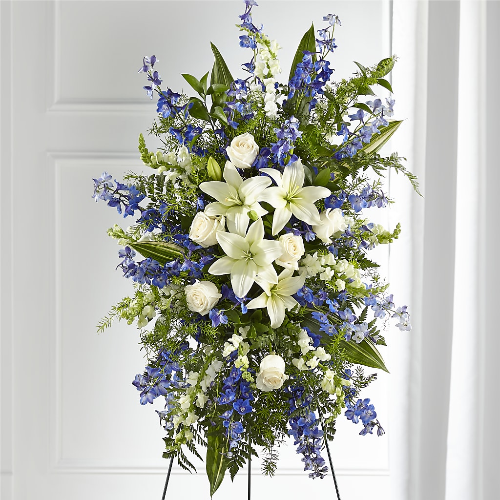 Faithful Friend Standing Spray – Vidor Florist, Vidor TX