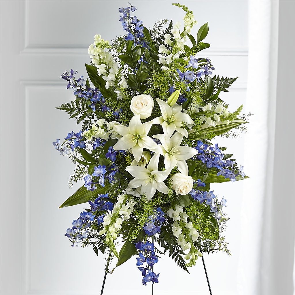 Faithful Friend Standing Spray – Vidor Florist, Vidor TX