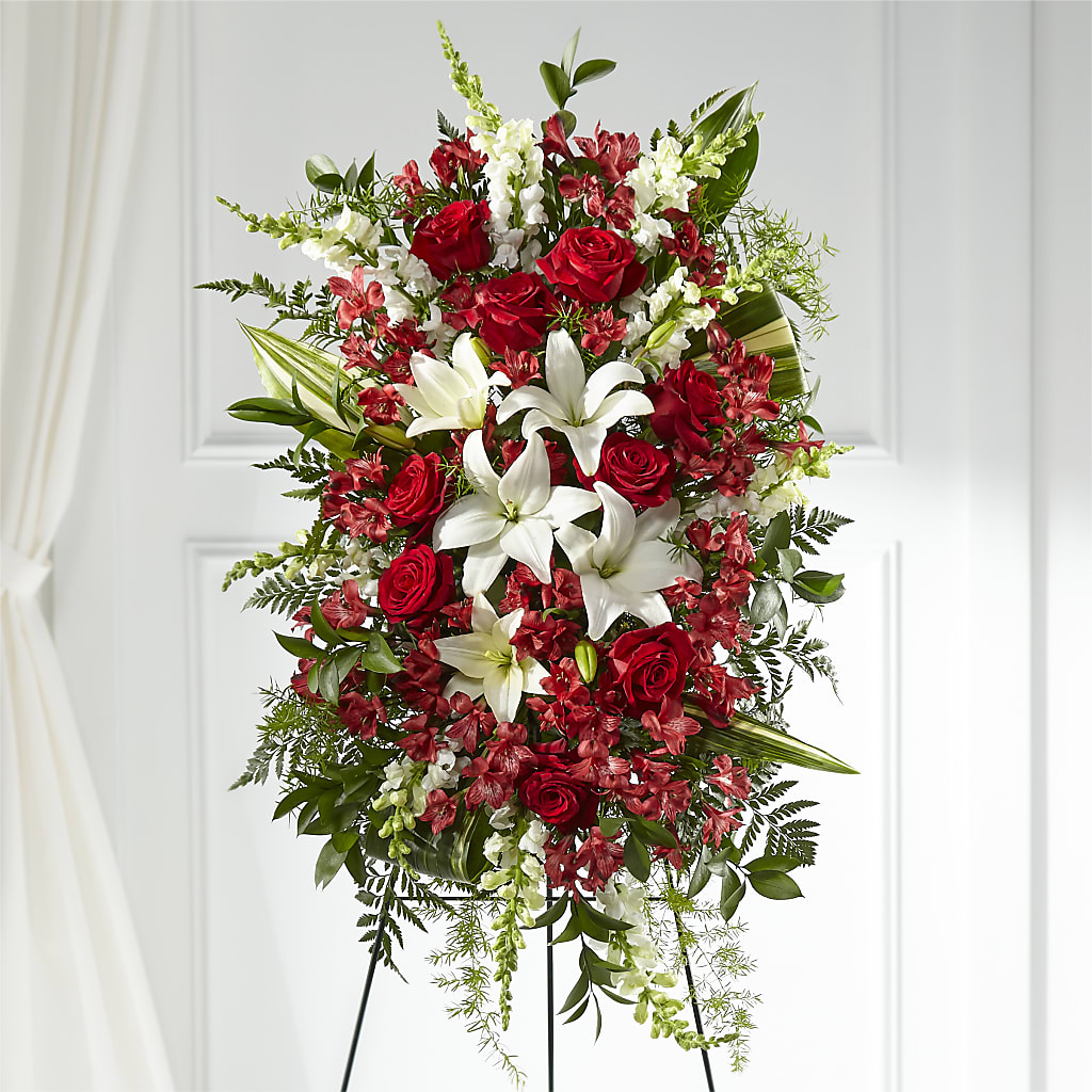Everlasting Memory Standing Spray – Vidor Florist, Vidor TX