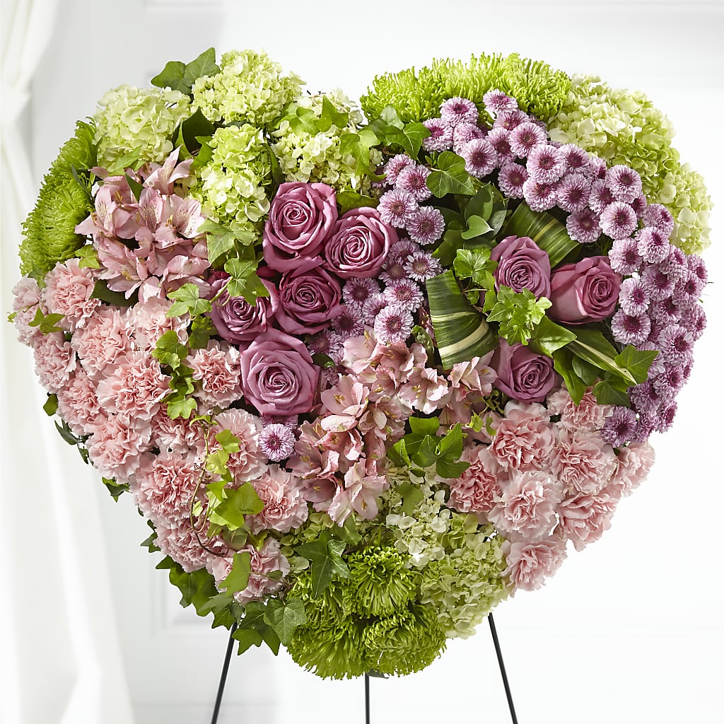 Heartwarming Standing Heart – Vidor Florist, Vidor TX