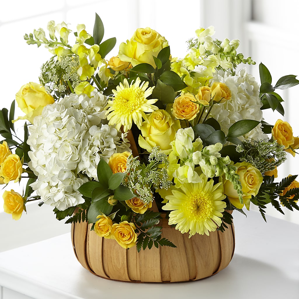 Rustic Remembrance Basket – Vidor Florist, Vidor TX