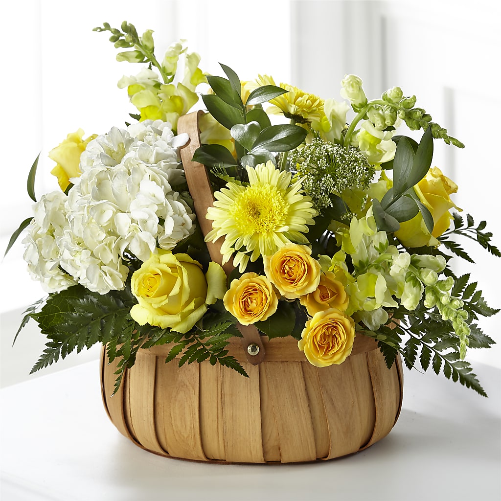 Rustic Remembrance Basket – Vidor Florist, Vidor TX