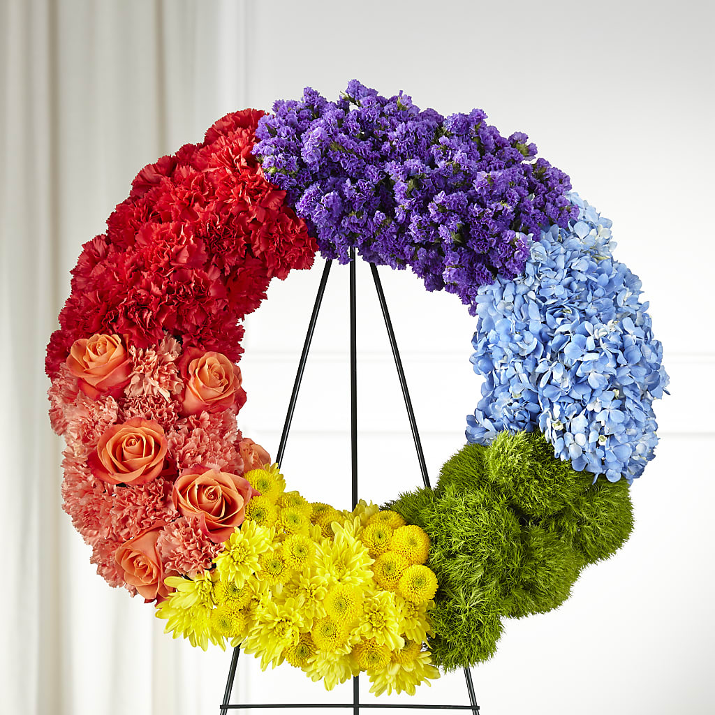 Circle of Love Wreath – Vidor Florist, Vidor TX