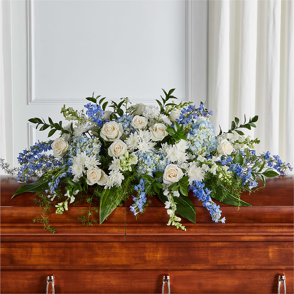 Timeless Essence Casket Spray – Vidor Florist, Vidor TX