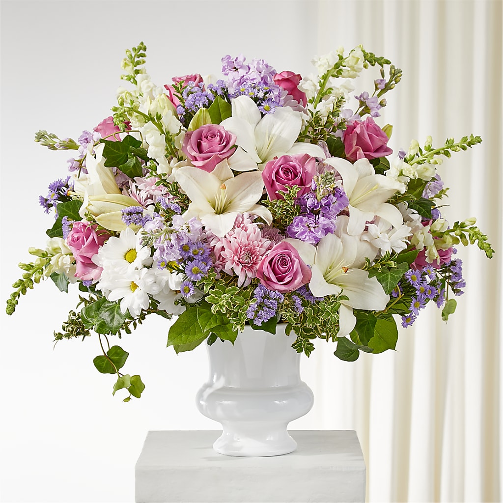 Remarkable Life Urn Arrangement – Vidor Florist, Vidor TX