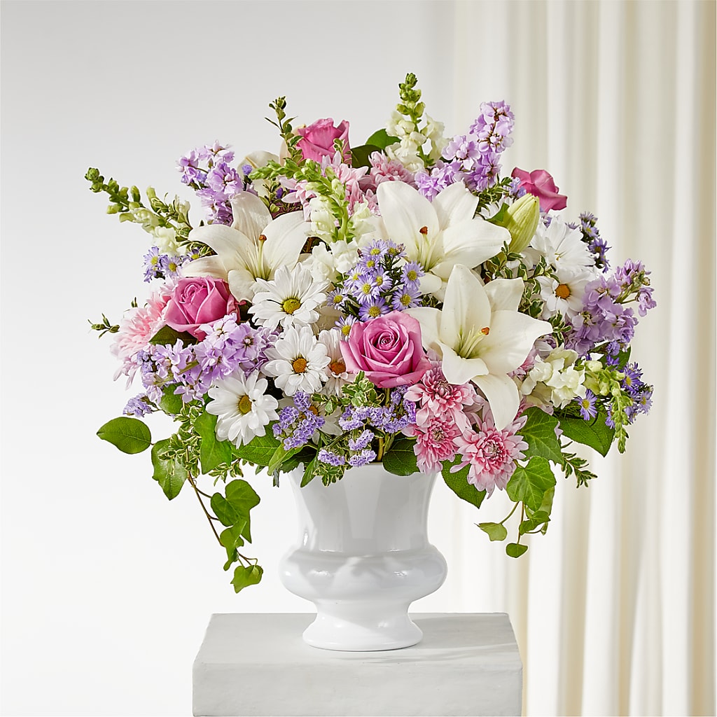Remarkable Life Urn Arrangement – Vidor Florist, Vidor TX
