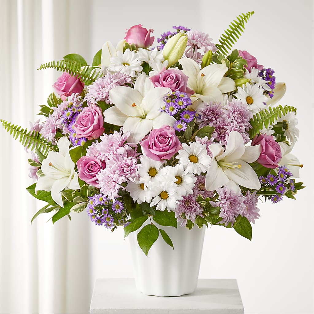 Warmest Thoughts Tabletop Basket – Vidor Florist, Vidor TX