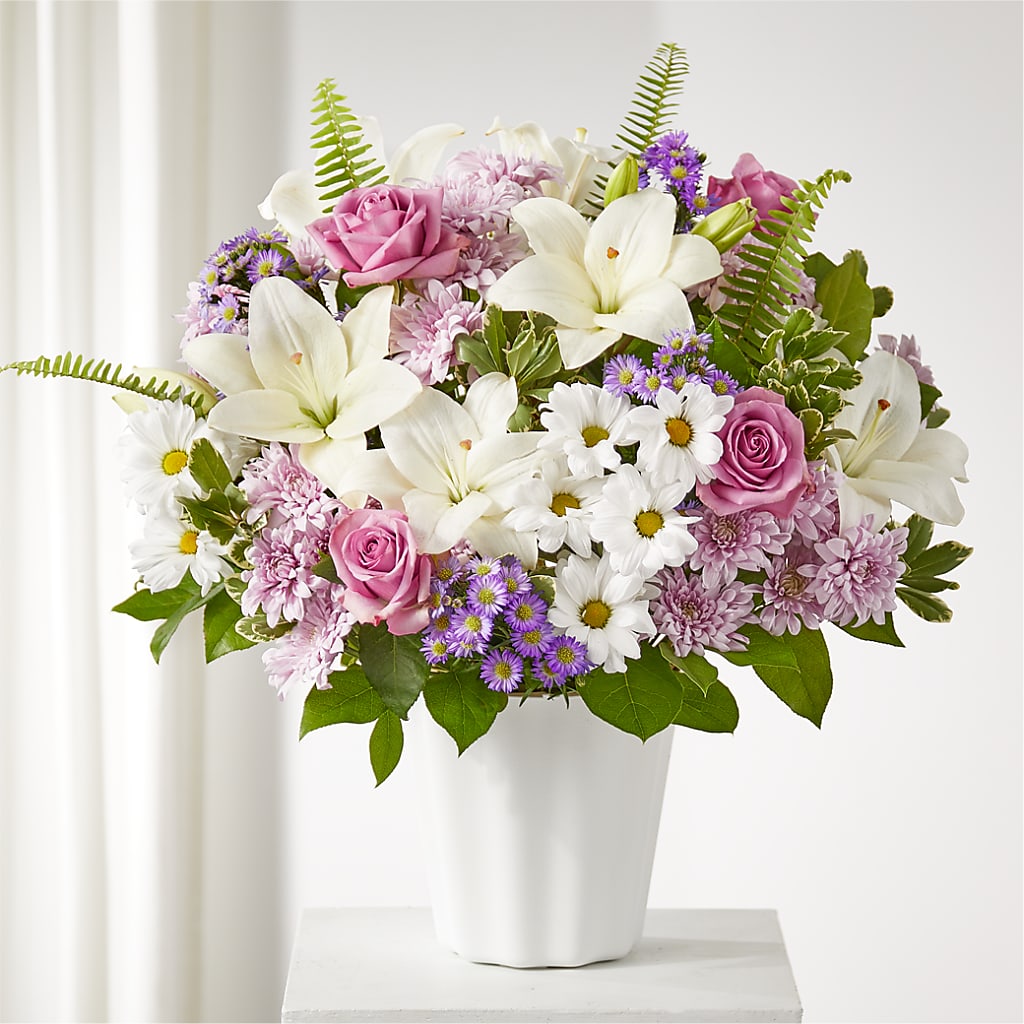 Warmest Thoughts Tabletop Basket – Vidor Florist, Vidor TX