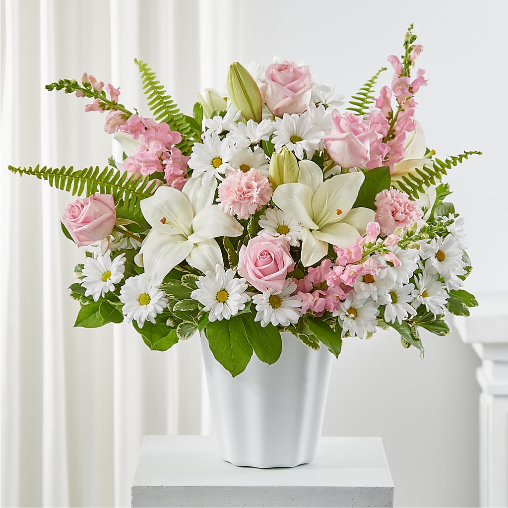 Soft Touch Tabletop Basket – Vidor Florist, Vidor TX