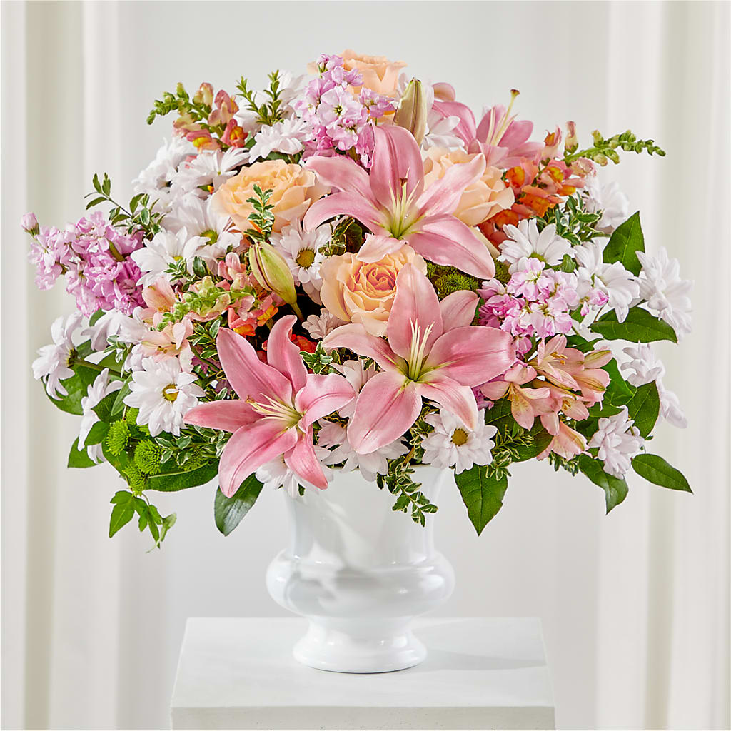 Heartfelt Gesture Urn Arrangement – Vidor Florist, Vidor TX