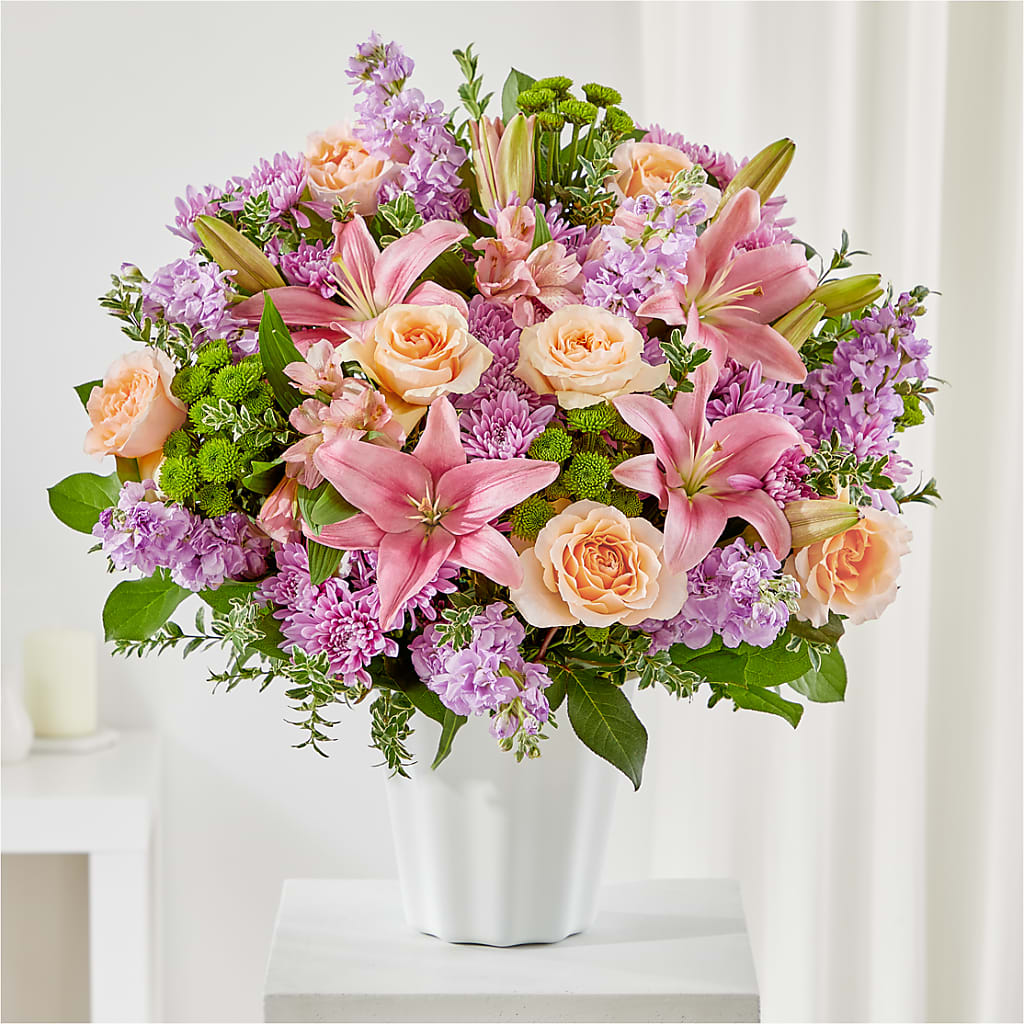 Supportive Embrace Tabletop Basket – Vidor Florist, Vidor TX