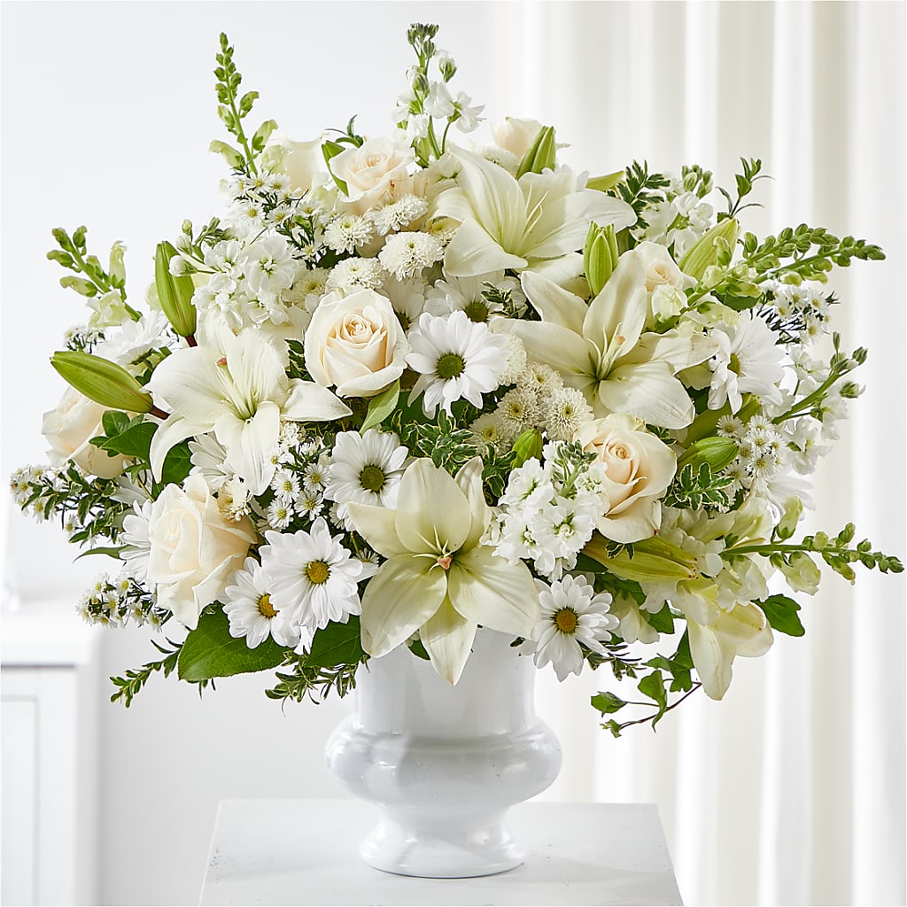 Uplifting Urn Arrangement – Vidor Florist, Vidor TX