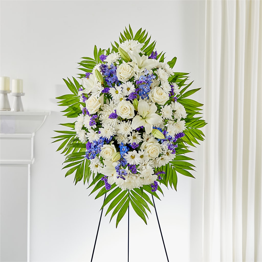 At Rest Standing Spray – Vidor Florist, Vidor TX