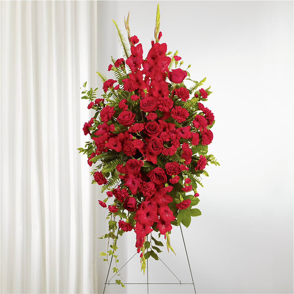 From the Heart Standing Spray – Vidor Florist, Vidor TX
