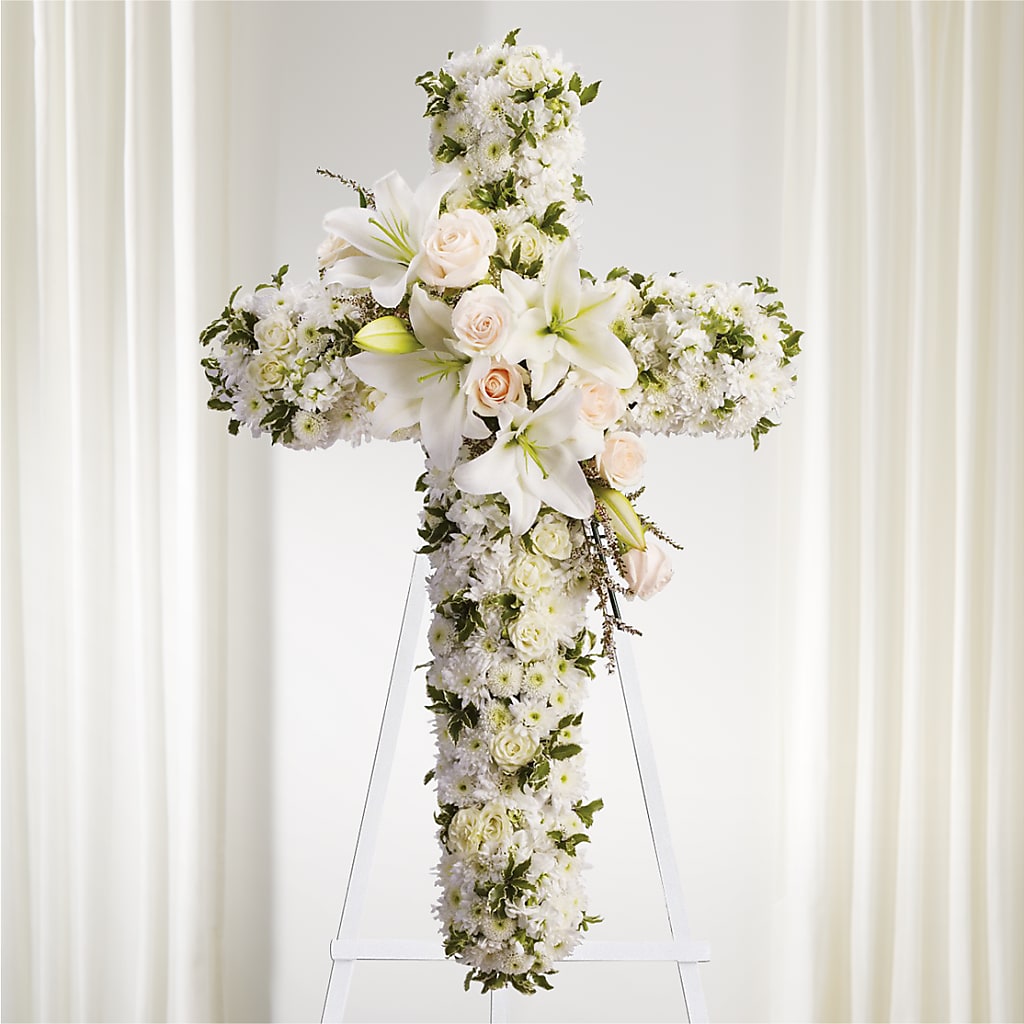 Spiritual Guidance Standing Spray – Vidor Florist, Vidor TX