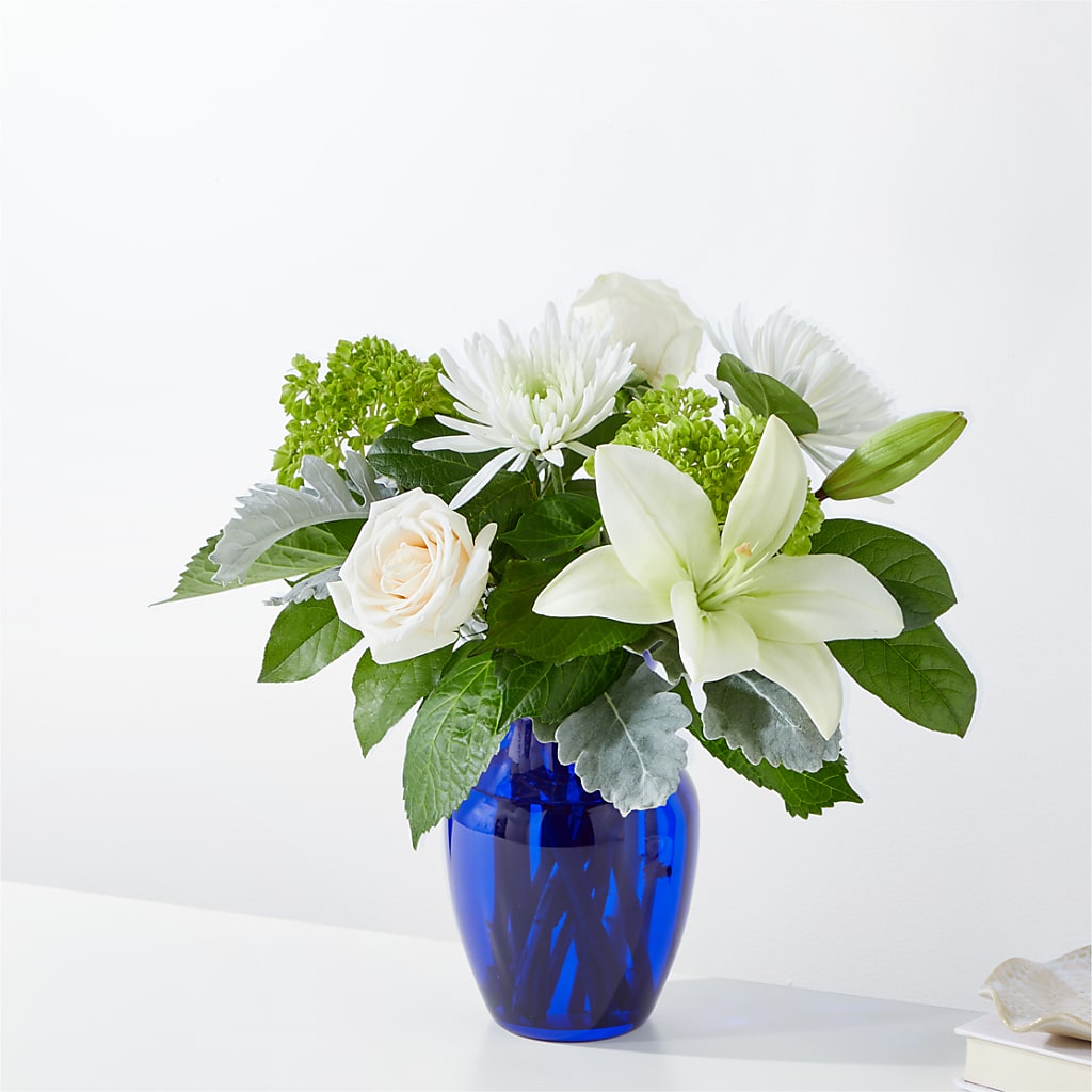 Snowy Dreams Bouquet – Vidor Florist, Vidor TX